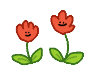 Happy Flowers Sticker by TeaBag