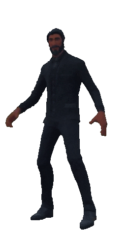john wick dance Sticker by Leroy Patterson