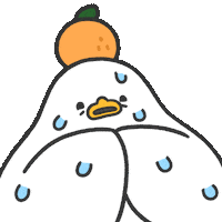 Duck Sweat Sticker