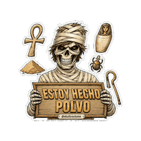 Skull No Puedo Mas Sticker