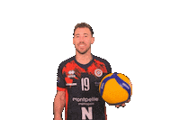 MHSCVB volleyball volley montpellier mhscvb Sticker