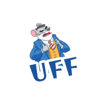 Uff Sticker by Geronimo Stilton