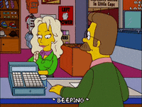 Episode 8 Register GIF by The Simpsons