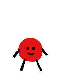 Jump Smile Sticker
