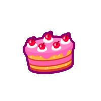 Cake Dessert Sticker by Talking Tom Kids