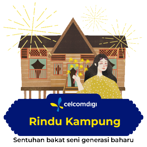 Telco Kampung Sticker by Digi