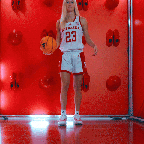 Womens Basketball Nebrasketball GIF by Huskers