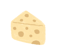 Food Cheese Sticker