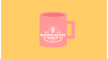 Cbd Coffee GIF by buddhabeanscoffee