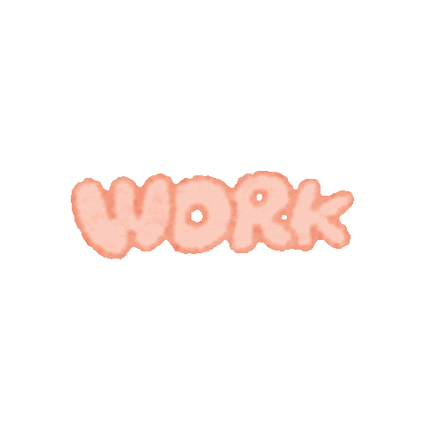Text Work Sticker
