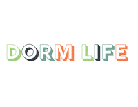dorm life calpoly Sticker by California Polytechnic State University, San Luis Obispo