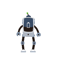 VismeApp energy caffeine battery charging Sticker