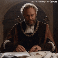 king henry hello GIF by The Spanish Princess