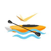 Kayak Bud Sticker by Budapest Airport