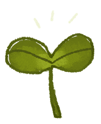 Plant Watercolor Sticker