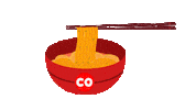 sushicotr asian sushi ramen noodle Sticker