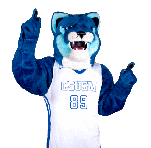 Pointing Crash Sticker by csusm