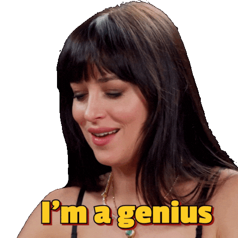 Bragging Dakota Johnson Sticker by First We Feast