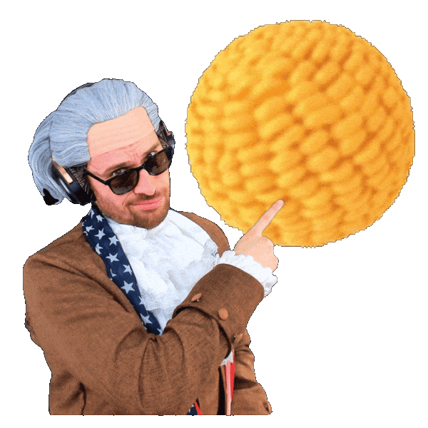 Corn Trying Too Hard Sticker