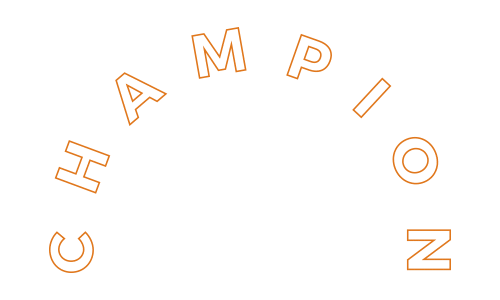 Champion Sticker by UT RecSports