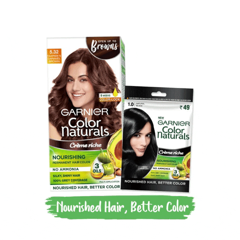 garnier_india giphyupload hair care hair color hair colour GIF