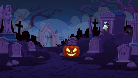 Scared Halloween GIF by Socamil