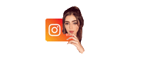 Saloniseh Sticker by BORN ON INSTAGRAM