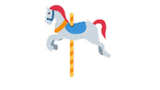 emojivid travel emoji emojivid carouselhorse Sticker