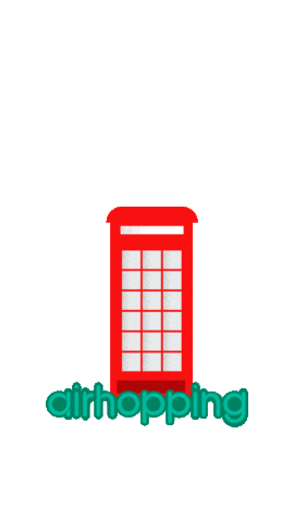 london phone Sticker by Airhopping