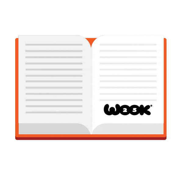 LivrariaWOOK giphyupload book books reading Sticker