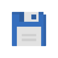 Rainbow Save Sticker