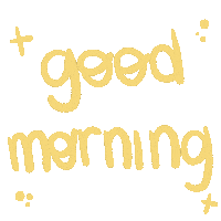 Good Morning Gm Sticker