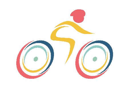 Regenbogenfahrt bike hope rbf kinderkrebsstiftung Sticker