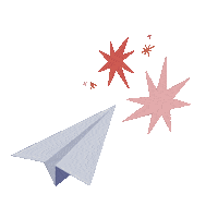 BoD_BooksonDemand paper paperplane bod booksondemand Sticker