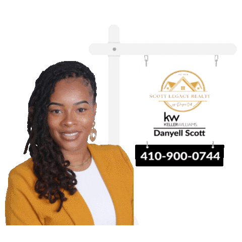 Danyell Scott Sticker by Danyell Sells