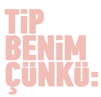 Tipgenelmerkez tip tipbenimçünkü Sticker