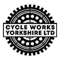 Cycling Bike Shop Sticker by Cycle Works Yorkshire