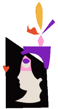 eva_gif love dancing eye rolling Sticker