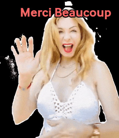 Merci Beaucoup Smile GIF by Helena Del Pilar