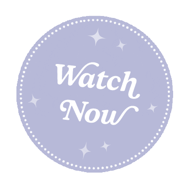 Sparkle Watch Now Sticker by FairyLoot