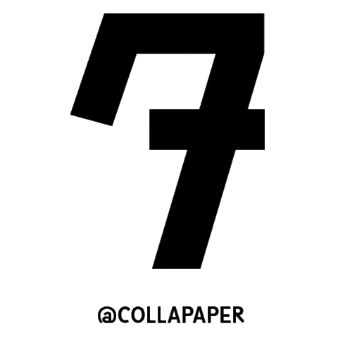 Number Sticker by COLLA PAPER