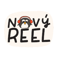 Reel Sticker by Audiolibrix