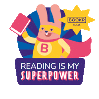Books Reading Sticker by BOOKR Kids