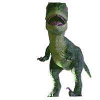 3D Dinosaur Sticker by Don Broco