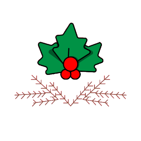 Christmas December Sticker