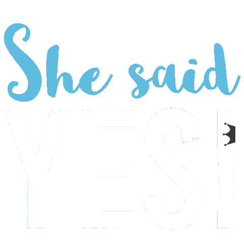 Marry Me Yes Sticker by Glamira Diamonds