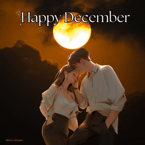 Happy December GIF by Maria Johnsen