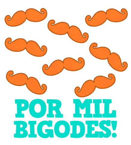 Bigodes Sticker by Mundo Bita