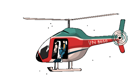 Fun Flying Sticker