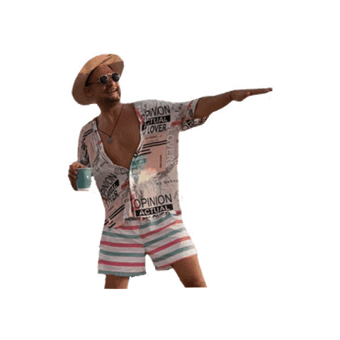 HegemonTravel giphygifmaker party summer boy Sticker